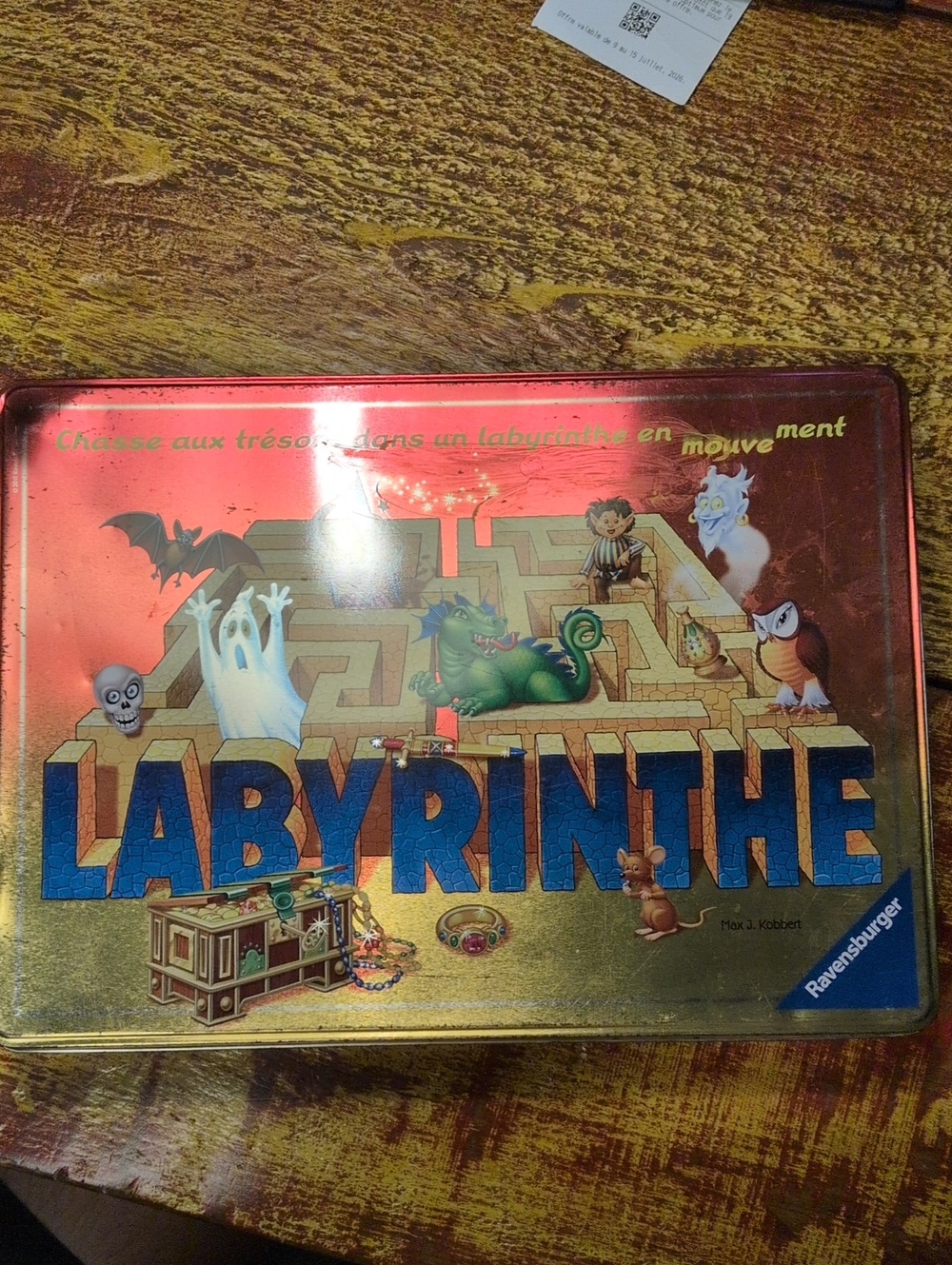 Ravensburger Labyrinthe 25th Edition Tin Box